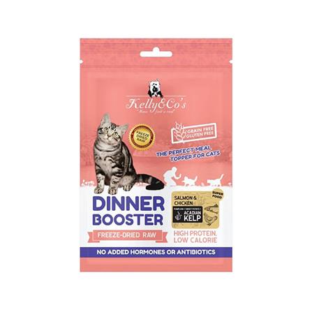 ผงโรยอาหารแมว KELLY&CO ไก่และปลาแซลมอน 50 ก.