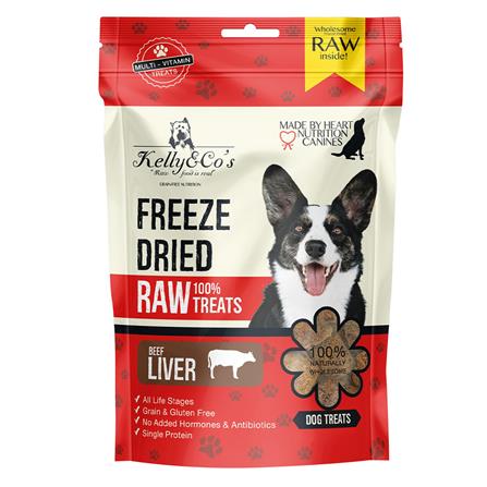 ขนมสุนัข KELLY&CO FREEZE DRIED BEEF LIVER 170 ก._0