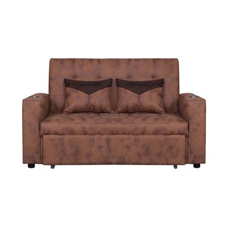 โซฟาเบด AS FURNITURE CHARLOTTE LBWU12 PU สีน้ำตาลอ่อน_1