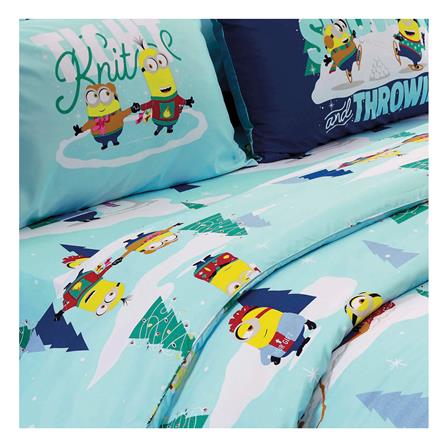 ชุดผ้าปูที่นอน 6 ฟุต 6 ชิ้น FOUNTAIN MINIONS 70209-FTC116_1