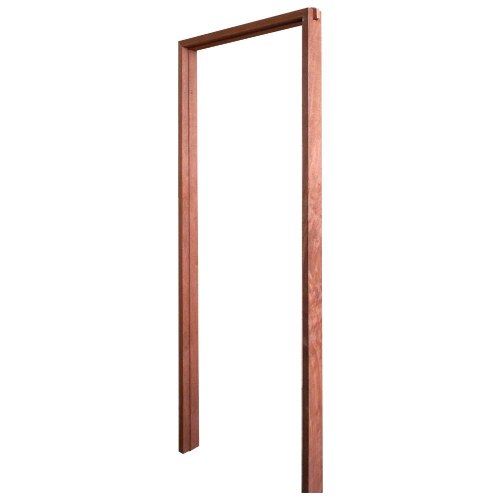 วงกบประตูไม้เต็งแดงจ๊อยท์ MODERN DOORS COM1 80X200 ซม. 1.5X4 นิ้ว สีธรรมชาติ