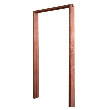 วงกบประตูไม้เต็งแดงจ๊อยท์ MODERN DOORS COM1 80X200 ซม. 1.5X4 นิ้ว สีธรรมชาติ