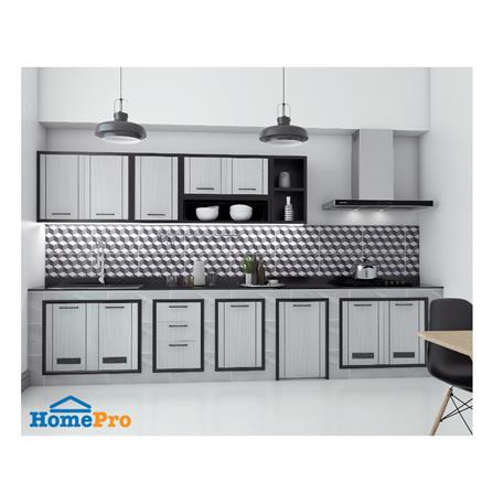 ตู้แขวนคู่ CABIN HARVIN 86x41 ซม. สีเทา_2