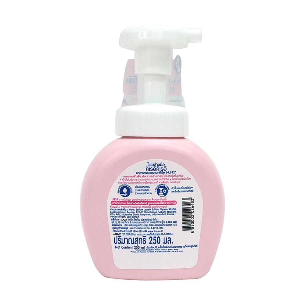 โฟมล้างมือ KIREI KIREI 250 มล. กลิ่นพีช