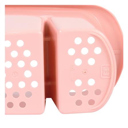 กล่องใส่ช้อน 3 ช่อง KECH PASTEL สีชมพู_4