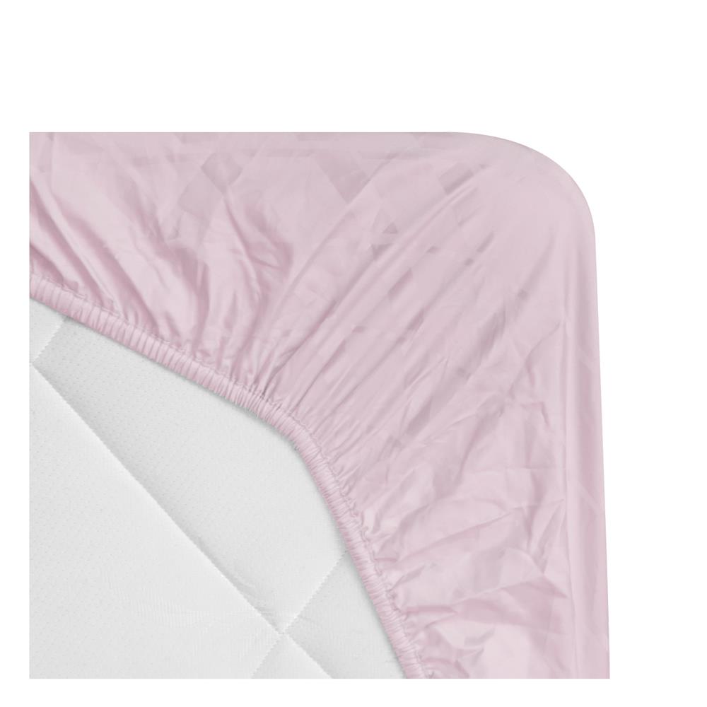 ชุดผ้าปูที่นอน 3.5 ฟุต 4 ชิ้น HOME LIVING STYLE MERCY สีชมพู