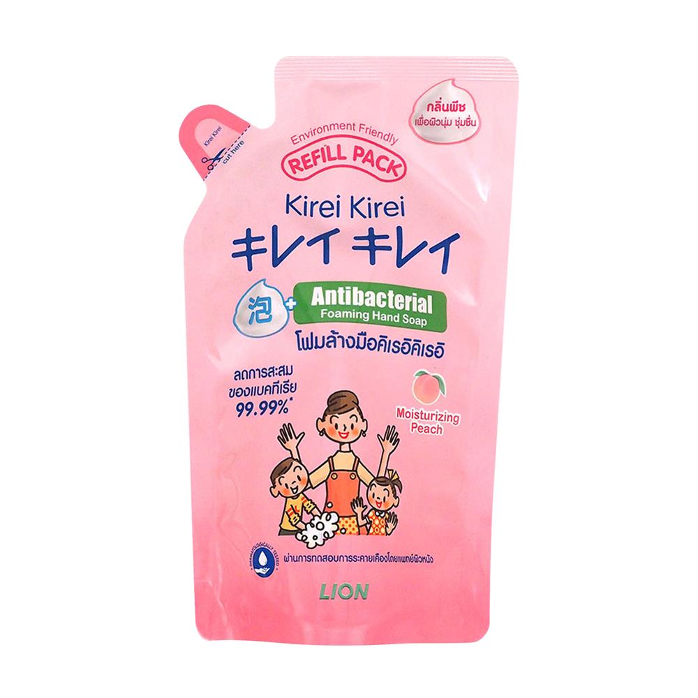 รีฟิลโฟมล้างมือ KIREI KIREI 200 มล. พีช