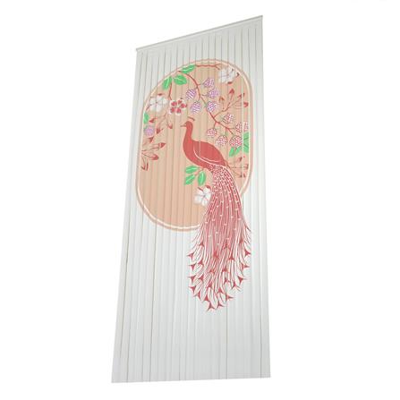 มู่ลี่ PVC HOME LIVING STYLE นกยูง 80X200 ซม. สีชมพู_2