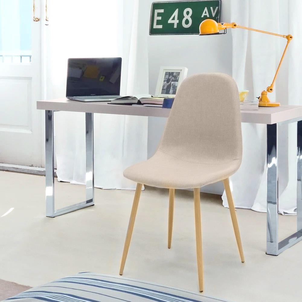 เก้าอี้ทานข้าว SB FURNITURE LASTA B สีครีม