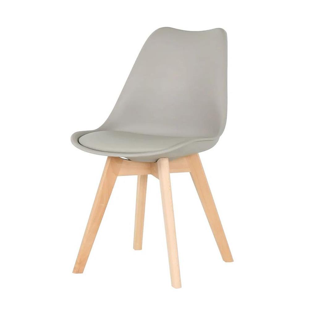 เก้าอี้ทานข้าว SB FURNITURE LIFELY สีเทา