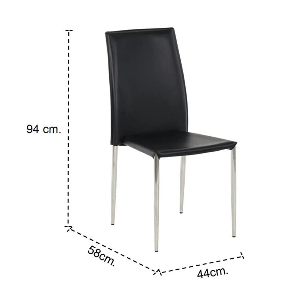 เก้าอี้ทานข้าว SB FURNITURE YINTA สีดำ