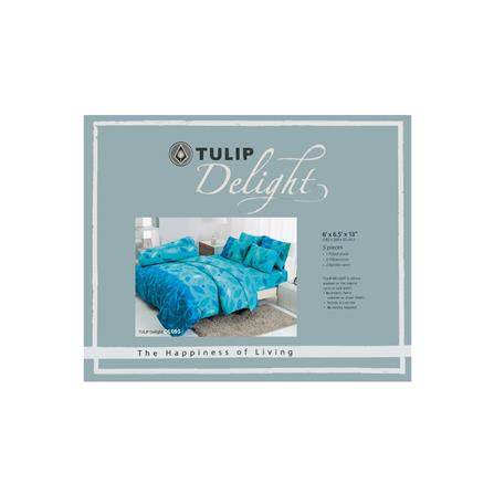 ชุดผ้าปูที่นอน 6 ฟุต 5 ชิ้น TULIP DELIGHT 60012-DL095_3