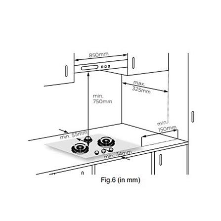 เตาฝังแก๊ส ELECTROLUX EHG9361BC 90 ซม._4