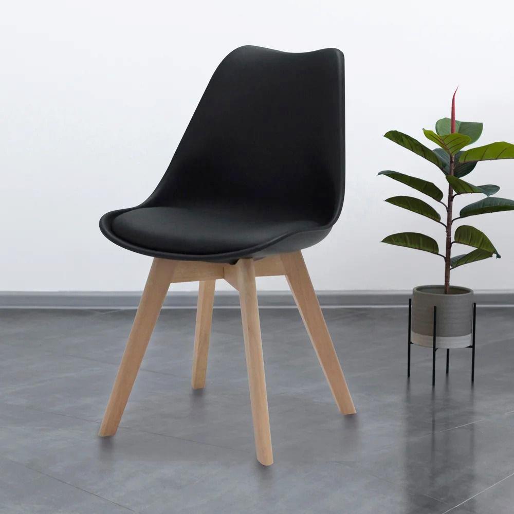 เก้าอี้ทานข้าว SB FURNITURE LIFELY สีดำ