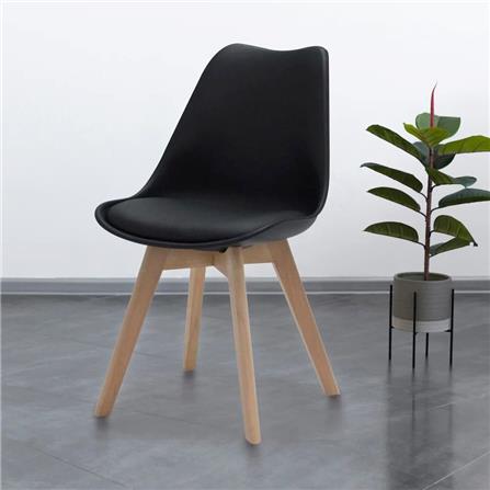 เก้าอี้ทานข้าว SB FURNITURE LIFELY สีดำ_4