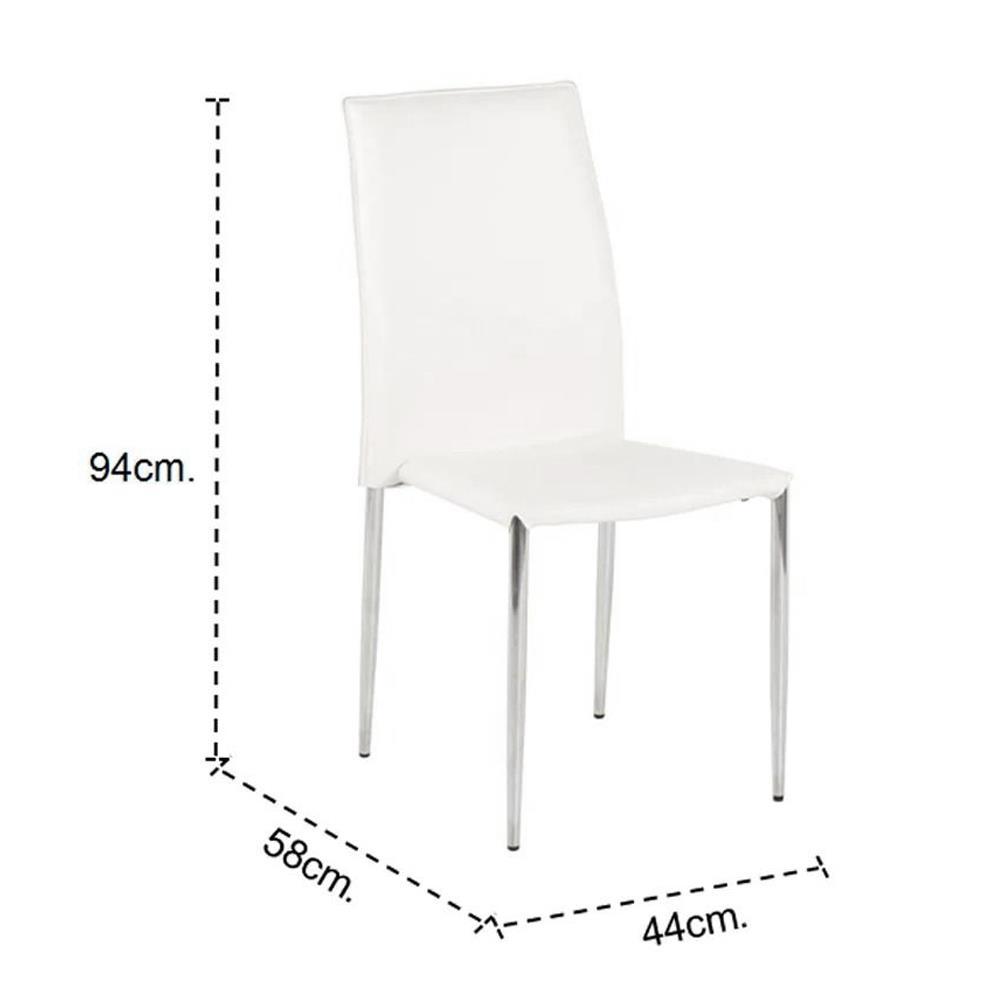 เก้าอี้ทานข้าว SB FURNITURE YINTA สีขาว