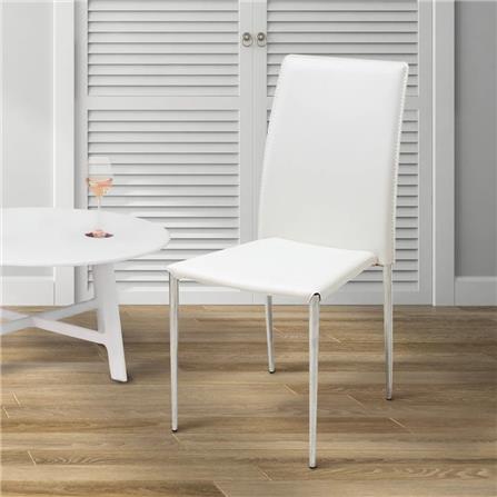 เก้าอี้ทานข้าว SB FURNITURE YINTA สีขาว_2