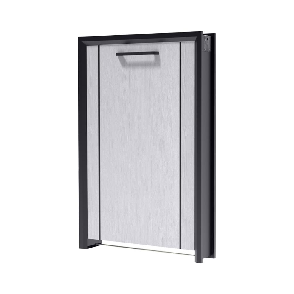 บานถังแก๊ส CABIN HARVIN 49.5x75 ซม. สีเทา