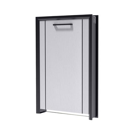 บานถังแก๊ส CABIN HARVIN 49.5x75 ซม. สีเทา_1