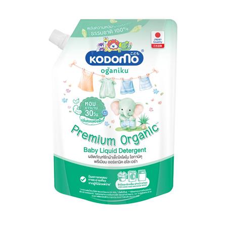 รีฟิลน้ำยาซักผ้าเด็ก KODOMO OGANIKU PREMIUM ORGANIC ALOE VERA 450 มล.