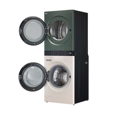 ตู้ซักผ้าและอบผ้า LG WT2116SHEG 21/16 กก. 1000RPM HEAT PUMP อินเวอร์เตอร์ สีเขียวเบจ_3