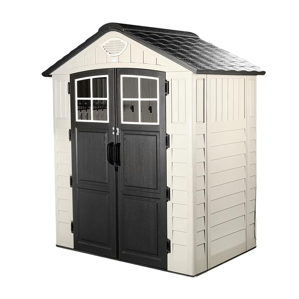 บ้านเก็บของประตูใส SPRING EVEREST SOLAR LAMP 197x129 ซม.