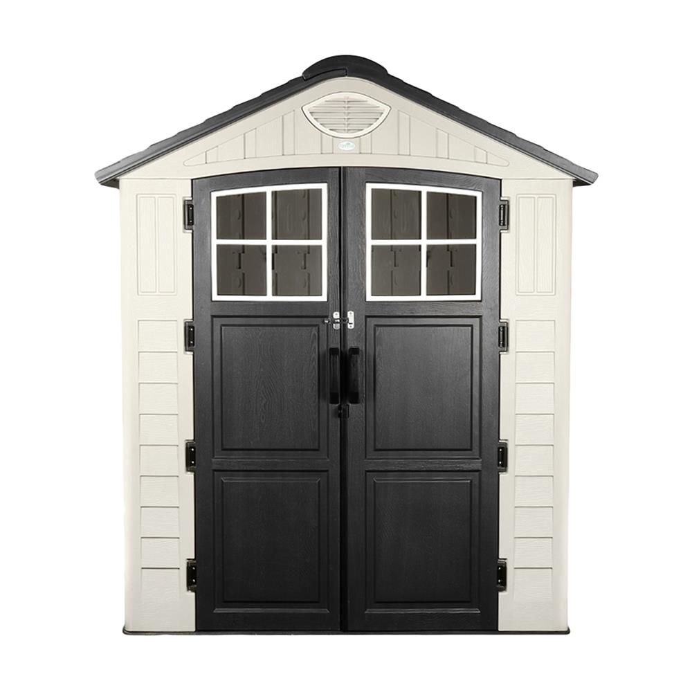 บ้านเก็บของประตูใส SPRING EVEREST SOLAR LAMP 197x129 ซม.