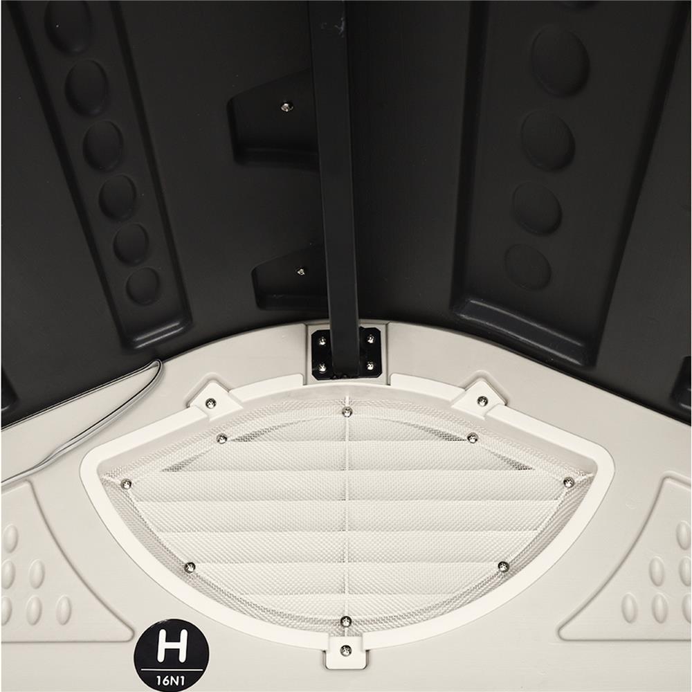 บ้านเก็บของประตูใส SPRING EVEREST SOLAR LAMP 197x129 ซม.