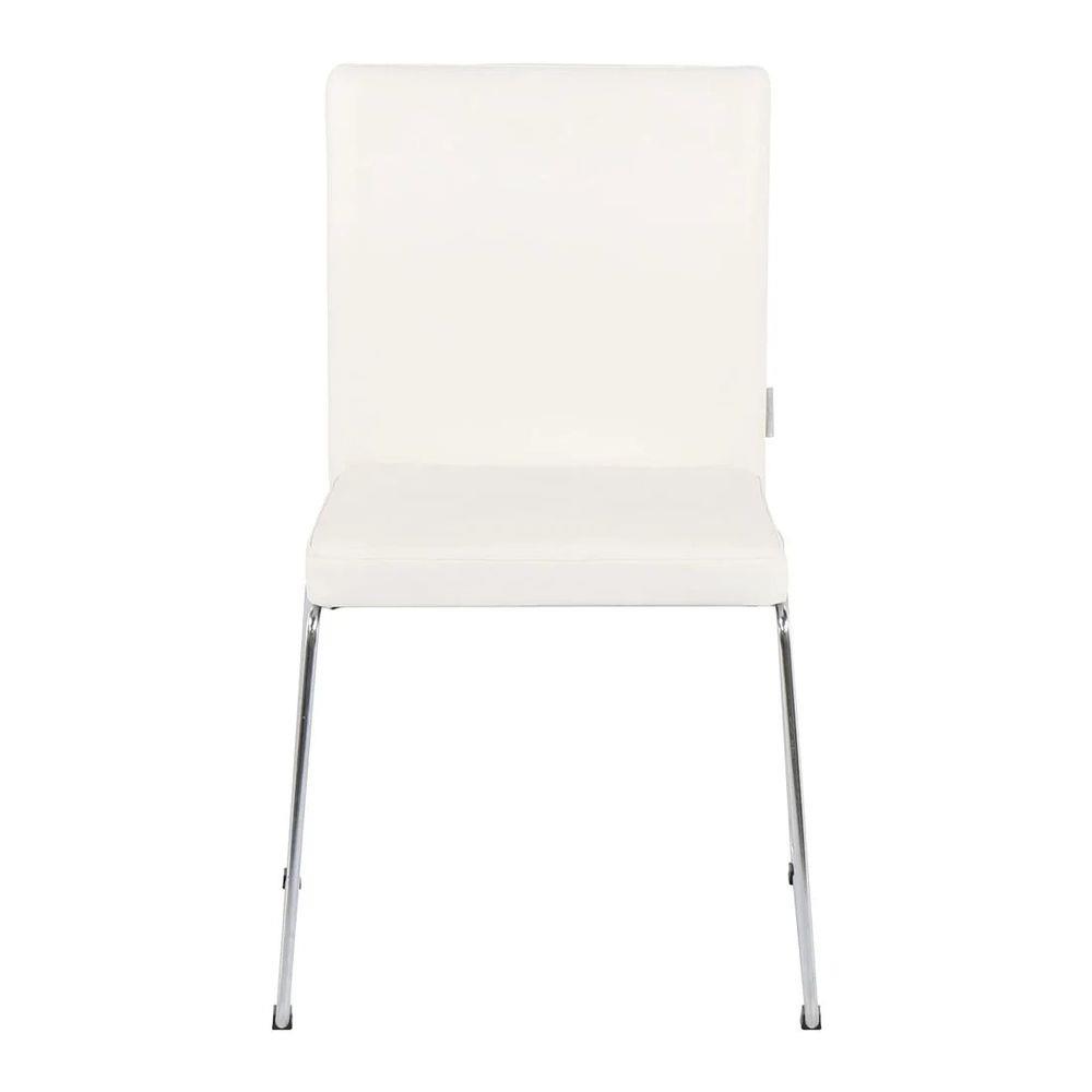 เก้าอี้ทานข้าว SB FURNITURE MOTTO 2 SL G-25 สีขาว