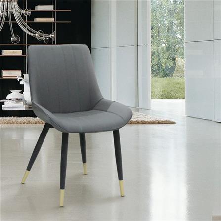 เก้าอี้ทานข้าว SB FURNITURE LADELA สีเทา_4