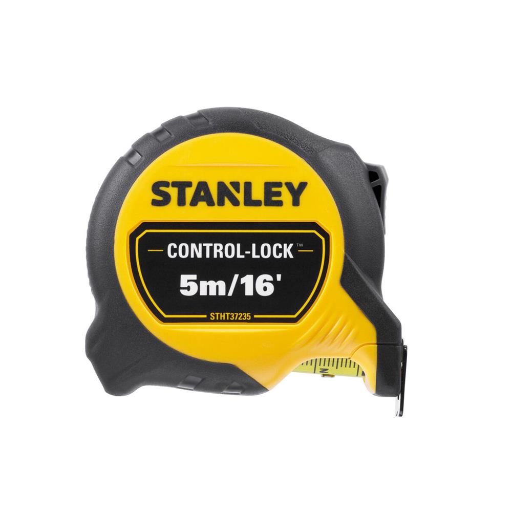 ตลับเมตรหุ้มยาง พร้อมตัวล็อก STANLEY 5 ม.