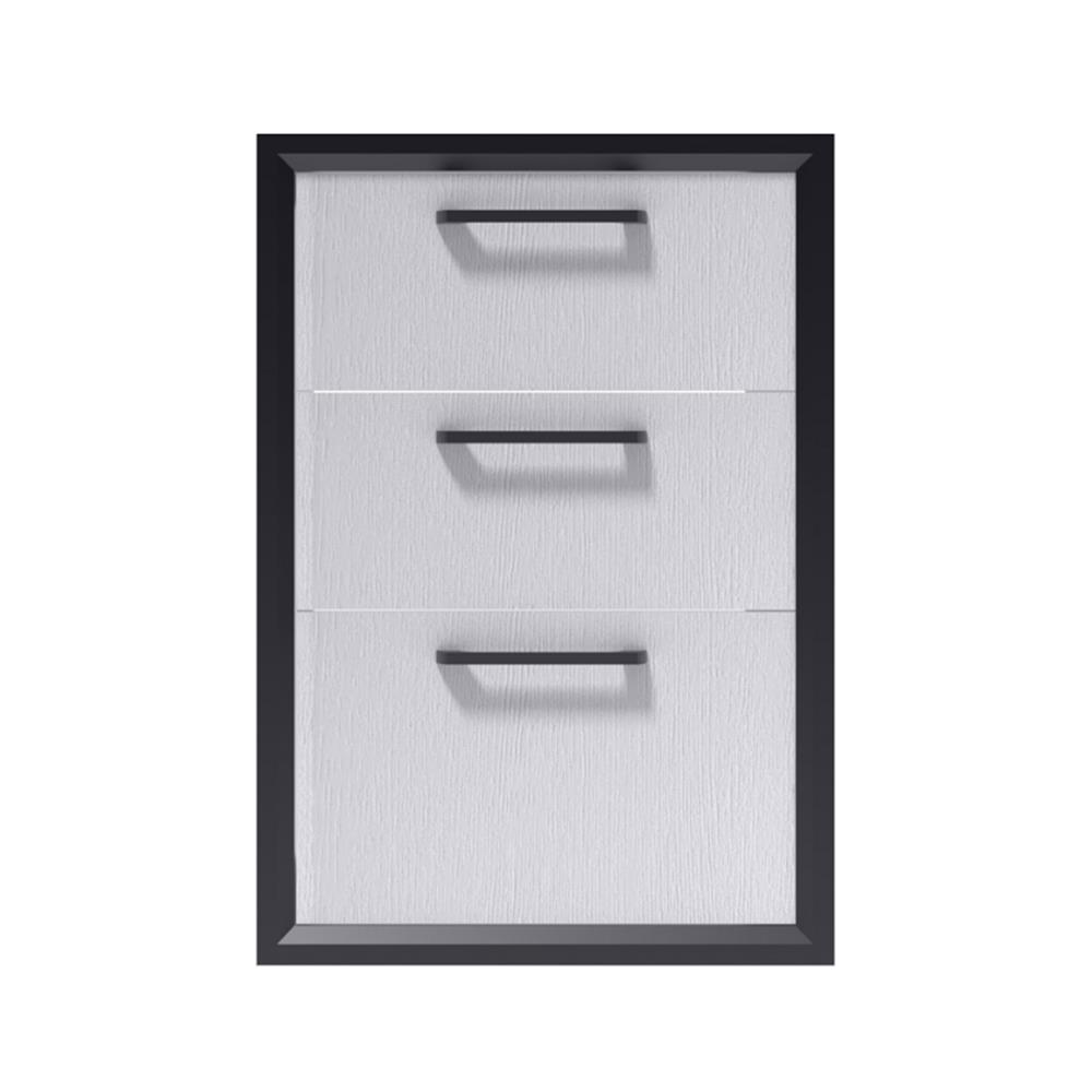 ตู้ลิ้นชัก 3 ชั้น CABIN HARVIN 45.5x65.5 ซม. สีเทา