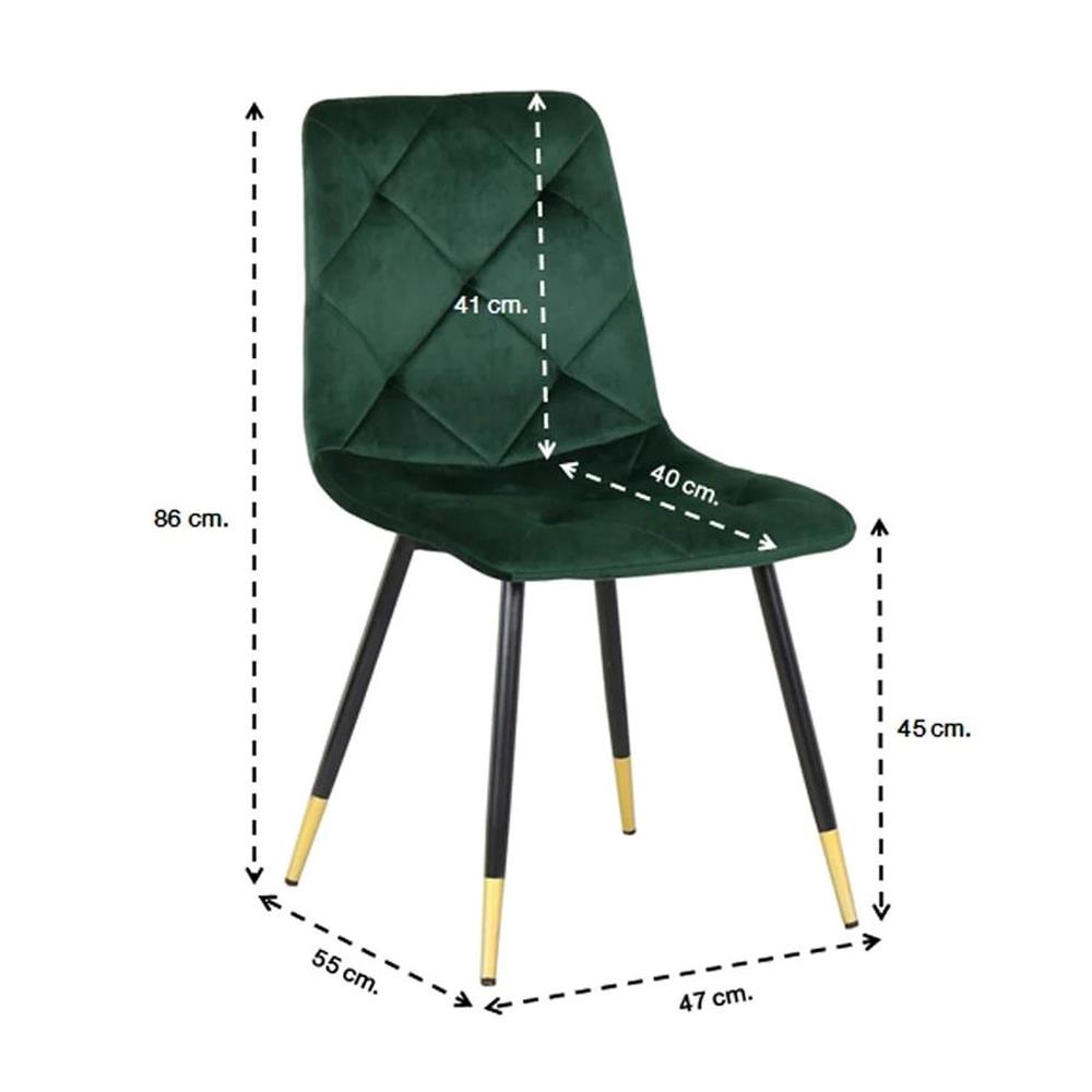 เก้าอี้ทานข้าว SB FURNITURE TARISH สีเขียว