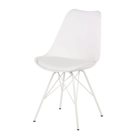 เก้าอี้ทานข้าว SB FURNITURE ASHIRA สีขาว_0