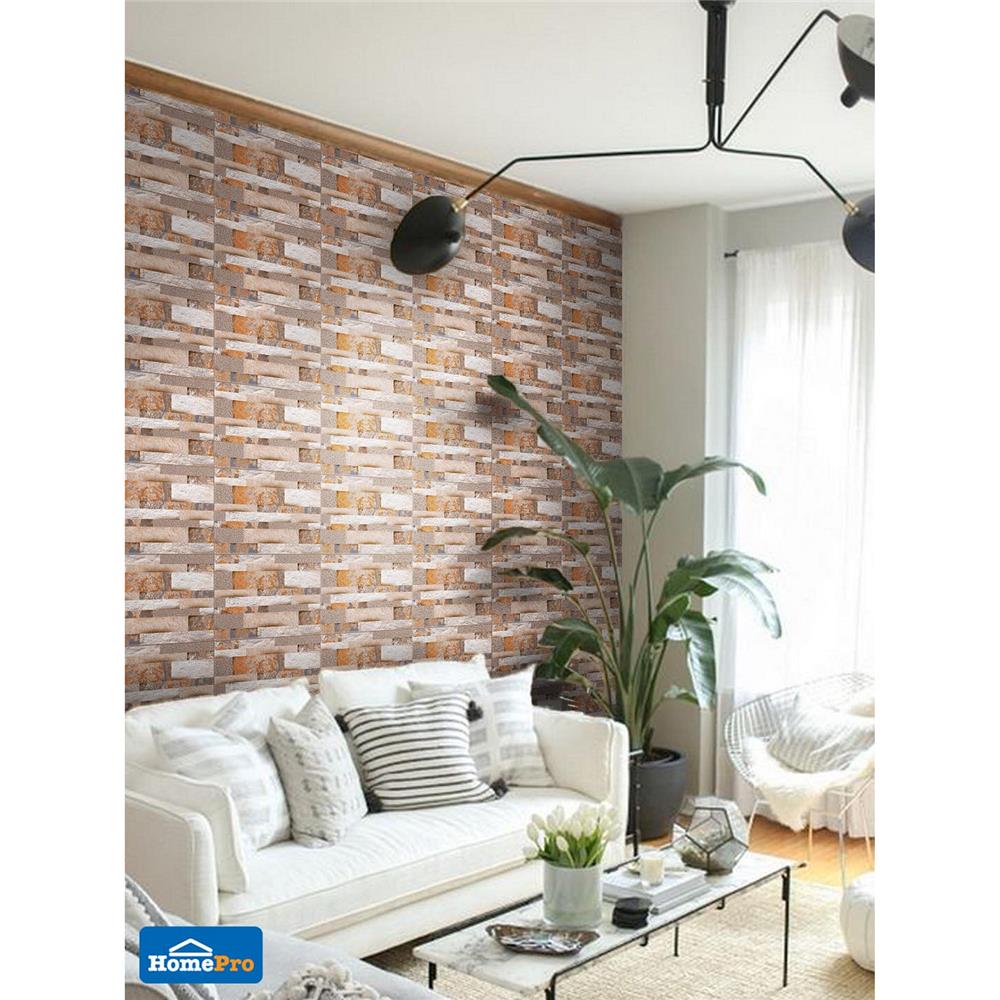 กระเบื้องผนัง 30x45 ซม. TARA รอสโซ่ สโตน น้ำตาล