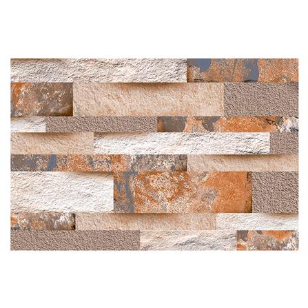 กระเบื้องผนัง 30x45 ซม. TARA รอสโซ่ สโตน น้ำตาล_0