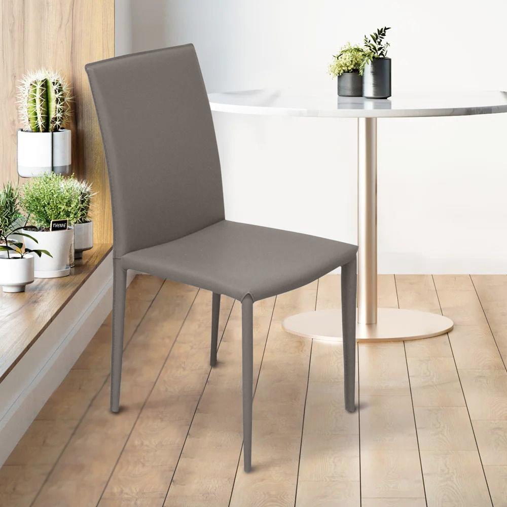 เก้าอี้ทานข้าว SB FURNITURE YAZID สีเทา