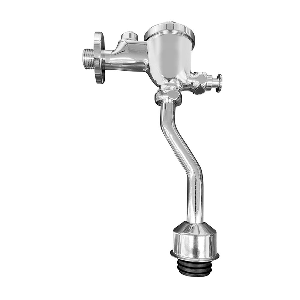 ฟลัชวาล์วโถชายท่อโค้ง TOTO TTUF601SK สีโครม