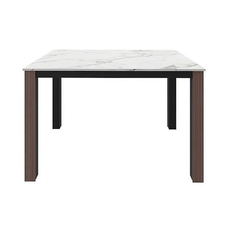 โต๊ะทานข้าว SB FURNITURE HINTEY สีขาว