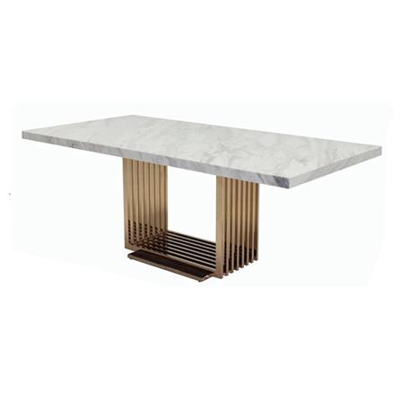 โต๊ะทานข้าว SB FURNITURE CHESTER A200 สีขาว_0