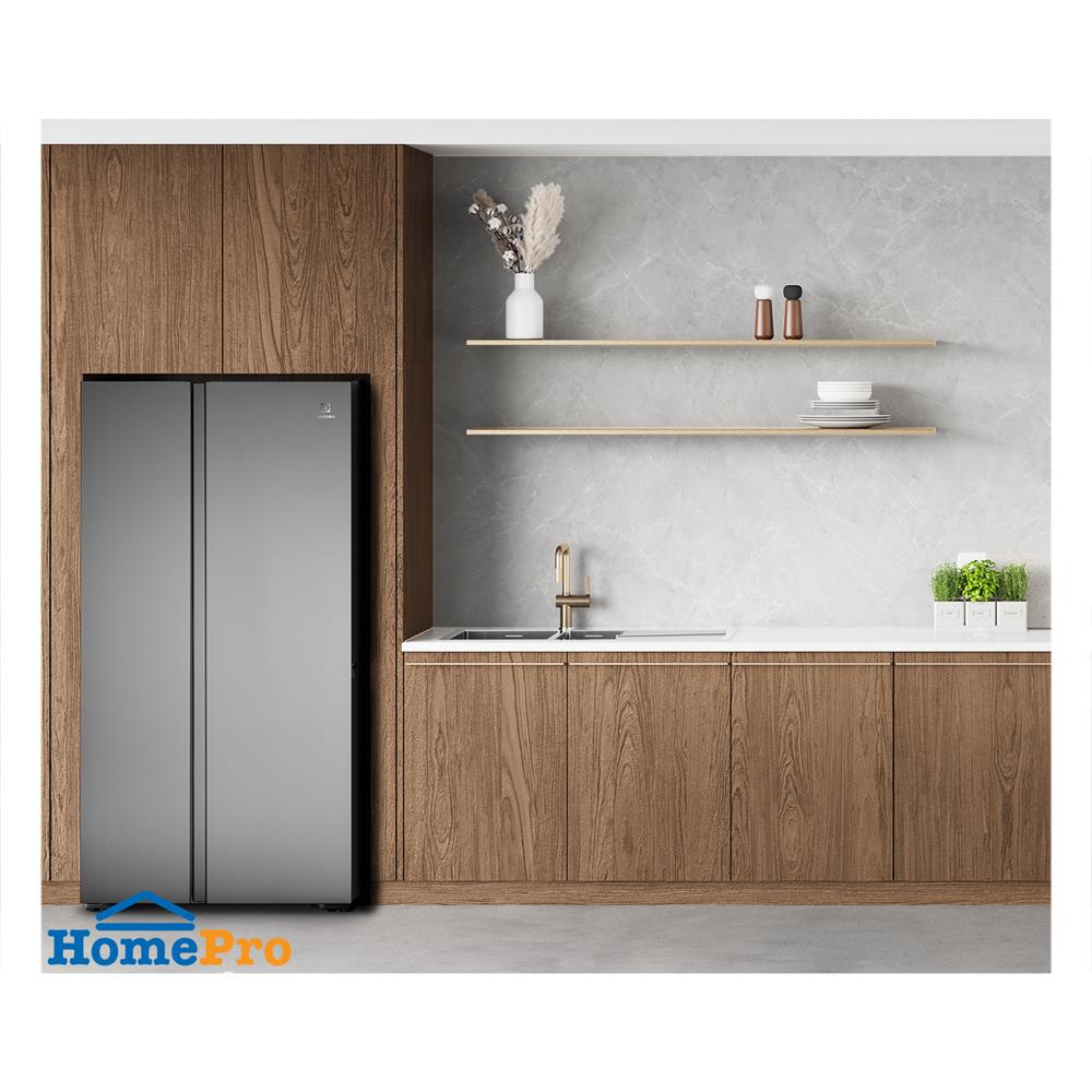 ตู้เย็น SIDE BY SIDE ELECTROLUX ESE6600A-ATH 22 คิว เทา อินเวอร์เตอร์