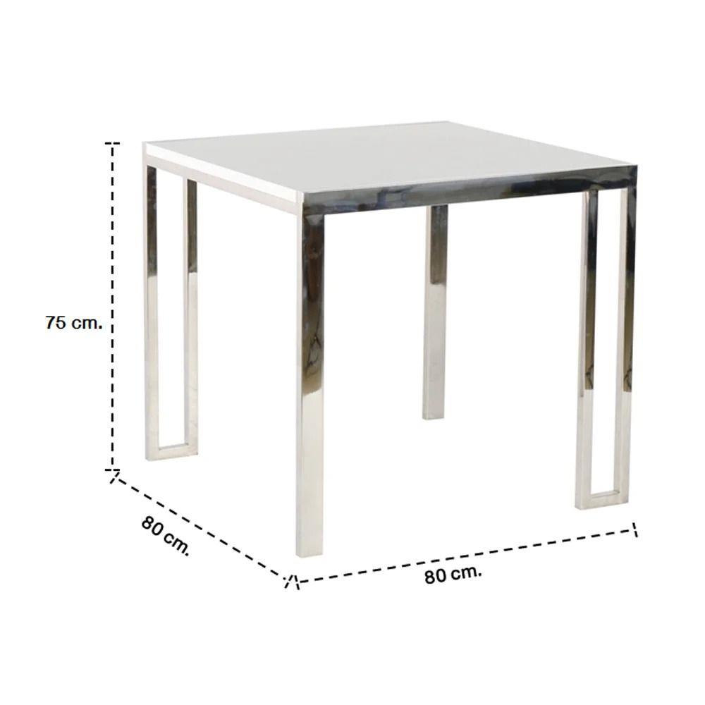 โต๊ะทานข้าว SB FURNITURE MONTIS สีขาว