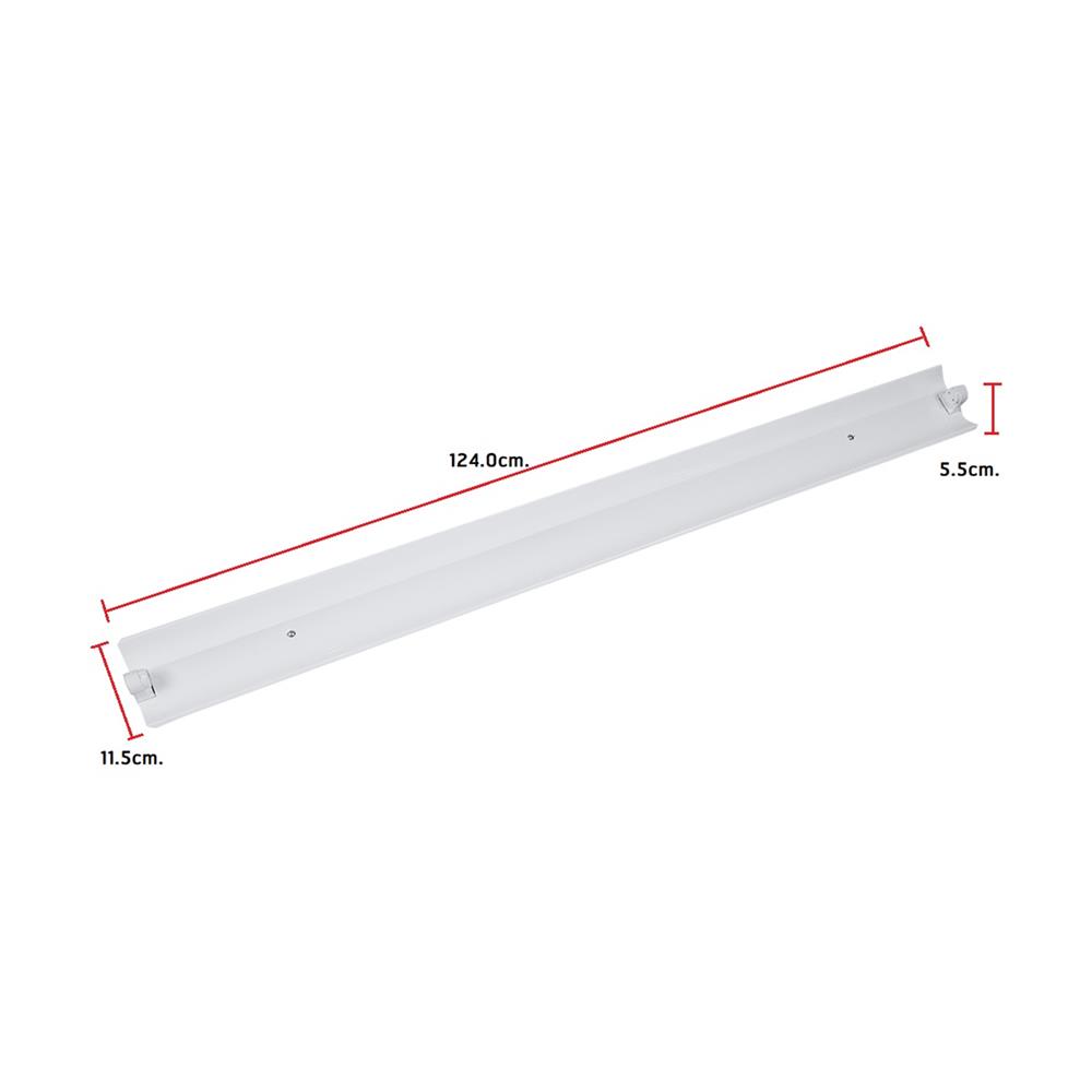 โคมโรงงานสะท้อนขาว CARINI NY1X18FW 1X1200 สีขาว