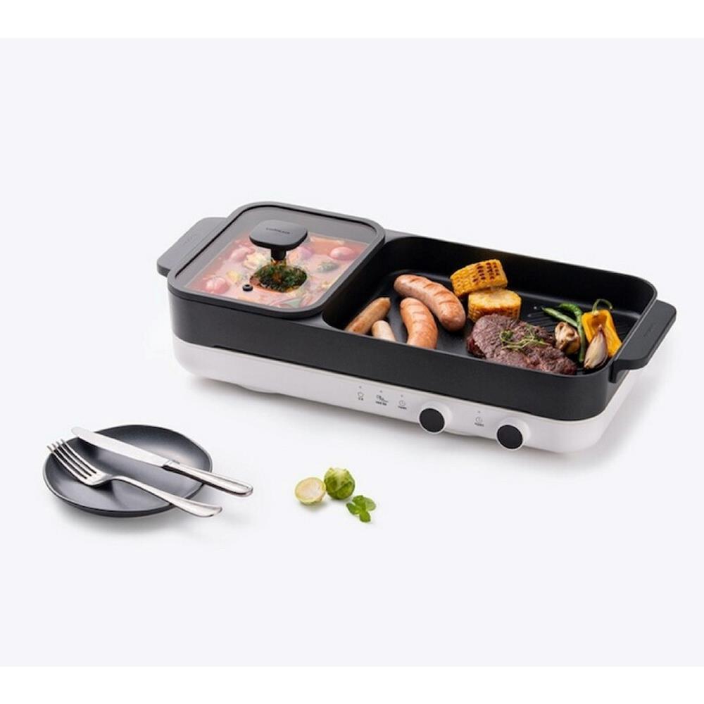 เตาแม่เหล็กไฟฟ้า LOCKNLOCK EJI326S001 สีขาว