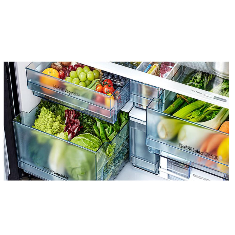 ตู้เย็น MULTIDOOR HITACHI RWB700VTH2 GBK 22.8 คิว กระจกดำ อินเวอร์เตอร์