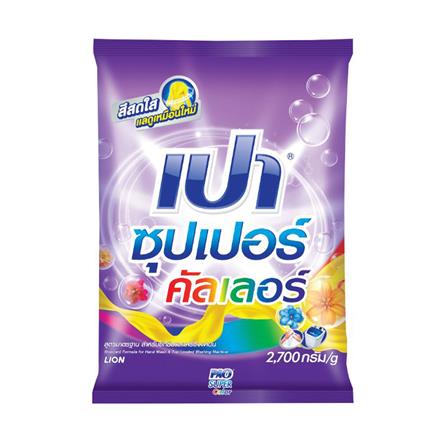ผงซักฟอก PAO 2700 กรัม SUPER COLOR_0