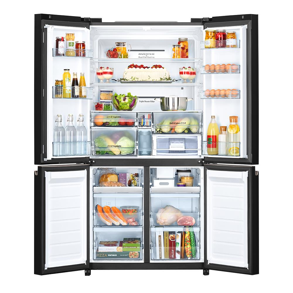 ตู้เย็น MULTIDOOR HITACHI RWB700VTH2 GMG 22.8 คิว กระจกเทา อินเวอร์เตอร์