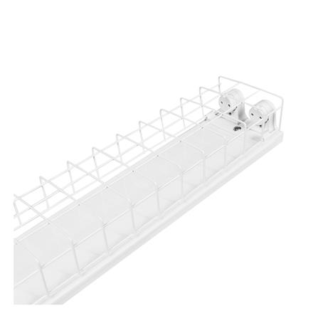 โคมตะแกรงลวด CARINI NY2X18G 2X1200 สีขาว