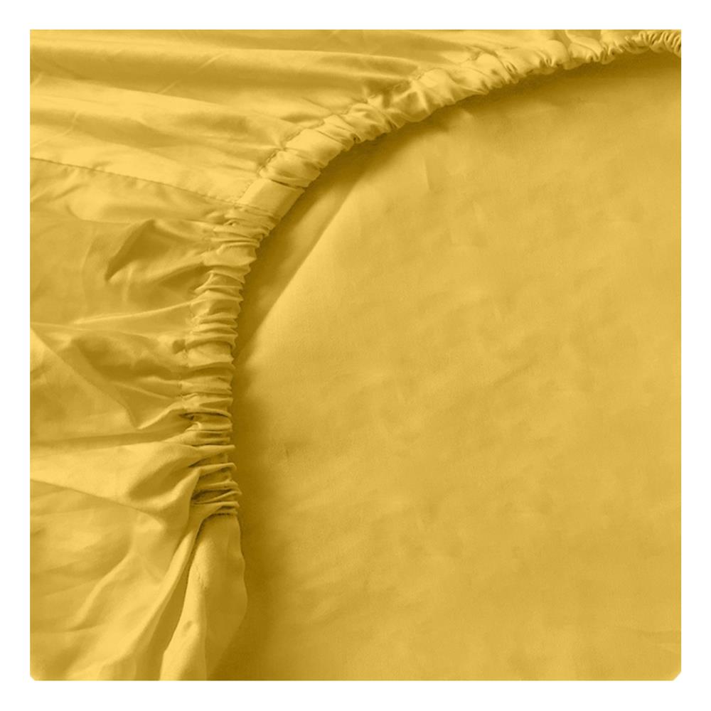 ชุดผ้าปูที่นอน 3.5 ฟุต 2 ชิ้น BENEATH SUNSHINE YELLOW สีเหลือง