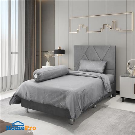 ชุดผ้าปูที่นอน 3.5 ฟุต 4 ชิ้น HOME LIVING STYLE RALPH สี GREY_0
